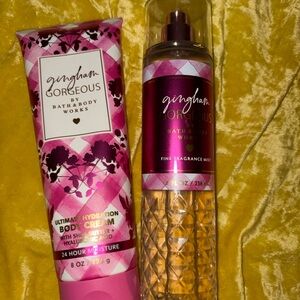Bath & Body Works Gingham Gorgeous Body Cream & Mist